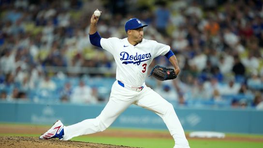 Edwin Díaz survives another ninth-inning adventure as Dodgers beat Brewers taken at Dodger Stadium (Los Angeles Dodgers). Photo by Kirby Lee-Imagn Images