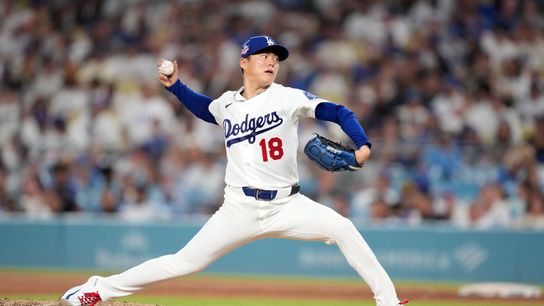 Straight Talk: Yamamoto’s strong effort keeps L.A. winning streak intact taken at Dodger Stadium (Los Angeles Dodgers). Photo by Kirby Lee-Imagn Images