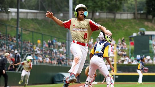 Paseo Verde LL had a run for the ages  taken in Henderson, Nev. (Little League World Series). Photo by Matthew O'Haren-Imagn Images