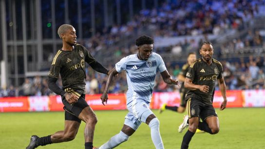 LAFC humbled by Sporting Kansas City after disaster first half taken at Sporting Park (LAFC). Photo by Kylie Graham-Imagn Images