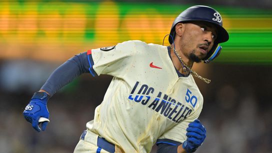 Betts leads Dodgers' offensive power in win over Giants taken at Dodger Stadium (Los Angeles Dodgers). Photo by Jayne Kamin-Oncea-Imagn Images
