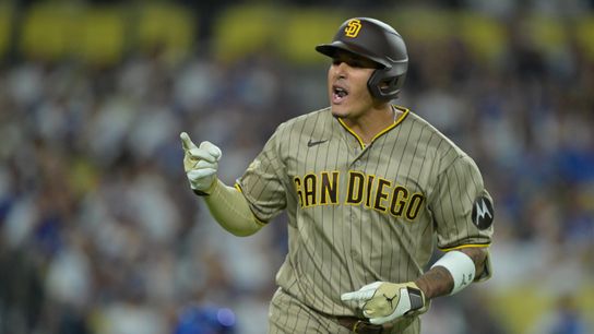Machado's two-run blast powers Padres into top wild card spot taken at Dodger Stadium (MLB). Photo by Jayne Kamin-Oncea-Imagn Images
