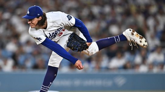 Glasnow delivers strong final tune-up despite Dodgers loss taken at Dodger Stadium (Los Angeles Dodgers). Photo by William Liang-Imagn Images