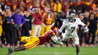 Can the USC defense turn the page despite a murky injury report? taken at Bloom Football Performance Center (USC). Photo by USA TODAY Network via Reuters Connect