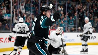 Kings' comeback falls short as Sharks prevail in overtime taken at SAP Center (Los Angeles Kings). Photo by Robert Edwards-Imagn Images