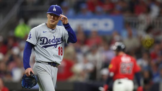 Yamamoto delivers as Dodgers take Game 3 in Atlanta taken at Truist Park (Los Angeles Dodgers)