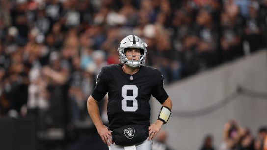 Progress is name of the game when it comes to the Raiders taken at Intermountain Health Performance Center (Las Vegas Raiders). Photo by David Brytus-Imagn Images