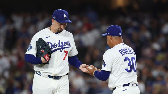Dodgers tried to ruin baseball as the Brewers said not this year taken at Dodger Stadium (Los Angeles Dodgers). Photo by Kiyoshi Mio-Imagn Images