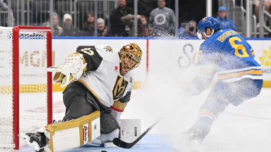 Woes bleed over as Golden Knights fall to Blues taken at Enterprise Center (Vegas Golden Knights). Photo by Jeff Le-Imagn Images