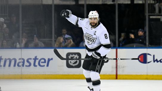 Kings smother Rangers 6-3 for third win in four games  taken at Madison Square Garden (Los Angeles Kings). Photo by Dennis Schneidler-Imagn Images