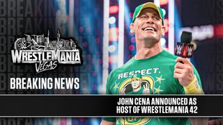 John Cena named the host of Wrestlemania 42 taken in Las Vegas (wwe). Photo by WWE