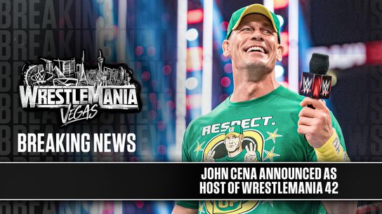 John Cena named the host of Wrestlemania 42 taken in Las Vegas. Photo by WWE.com