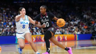 Sparks surprisingly get Latson in 2026 WNBA draft taken in Los Angeles (Los Angeles Sparks). Photo by Kirby Lee-Imagn Images