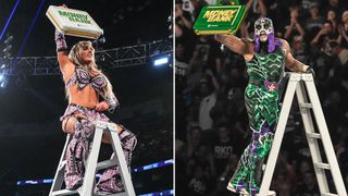 Penta, Stratton win 2026 Money in the Bank Matches taken at Smoothie King Center (WWE). Photo by WWE