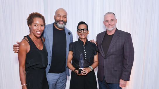 Social Impact Fund and Nike bring sports and philanthropy together  taken at Lucas Museum of Narrative Art (olympics). Photo by Photo by Randy Shropshire/Getty Images for Social Impact Summit x Sport
