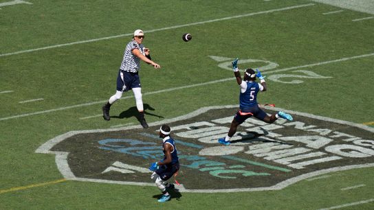 Flag football's champions humbled the NFL's elite taken at BMO Stadium (NFL). Photo by Christian Argumedo - The Sporting Tribune
