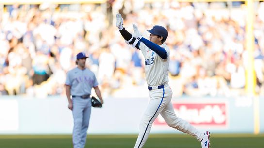 Shohei Ohtani, Teoscar Hernández go deep as Dodgers top Rangers taken at Dodger Stadium (Los Angeles Dodgers). Photo by Ric Tapia - The Sporting Tribune 