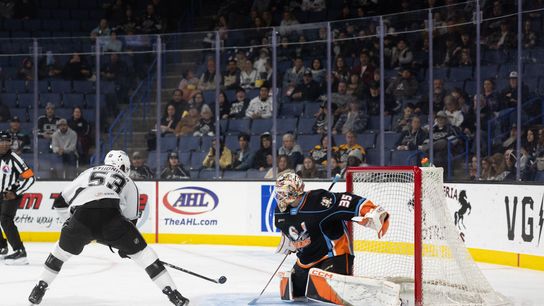 Ontario Reign wins third straight with 4-1 victory over San Diego Gulls taken at Toyota Arena (Ontario Reign)
