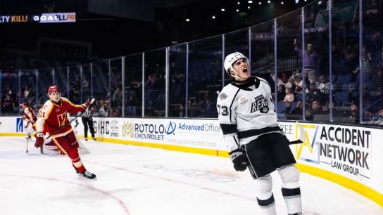 Ontario Reign ends four-game losing streak with 6-1 win over Calgary Wranglers taken at Toyota Arena (Los Angeles Kings)
