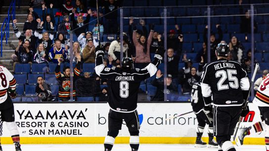 Hudon, Reign take control in 4-1 win over Tucson taken at Toyota Arena (Ontario Reign)