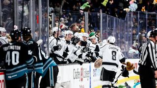  Skarek, Barracuda defeat Reign in shootout taken Toyota Arena (Ontario Reign). Photo by Jon Huerta/Ontario Reign