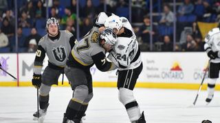 Portillo, Reign hold on in shootout win against Henderson taken at Toyota Arena (Ontario Reign). Photo by Ontario Reign