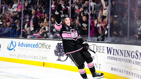 Ziemmer’s hat trick leads Reign to third straight win taken at Toyota Arena (Ontario Reign)