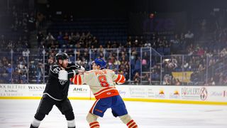 Reign battle Condors in 6-3 victory taken at Toyota Arena (Ontario Reign). Photo by Ontario Reign