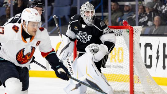 Reign win franchise-high 45 games in Slukynsky AHL debut taken at Toyota Arena. Photo by Ontario Reign
