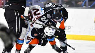 AHL Pacific Division champions, Reign defeat Gulls in 6th straight win taken at Toyota Arena (Ontario Reign). Photo by Ontario Reign