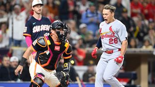 Padres drop second straight in ugly shutout loss to Cardinals taken at Petco Park (San Diego Padres). Photo by Denis Poroy-Imagn Images
