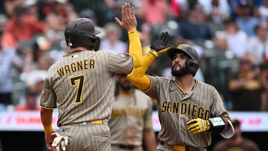 Buehler, newcomers propel Padres over Orioles for series win (San Diego Padres). Photo by Jamie Sabau-Imagn Images