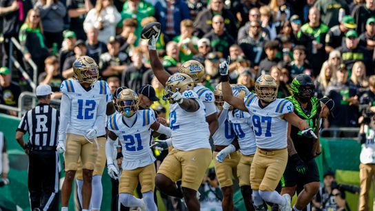 UCLA's defense dominates, forces seven turnovers in upset win over Oregon taken at Autzen Stadium (College Football)