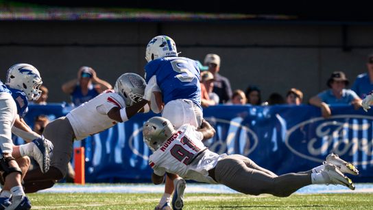 UNLV bombarded in fourth quarter as Air Force runs away with victory taken At Falcon Stadium (UNLV Rebels). Photo by Lucas Peltier-UNLV Athletics
