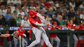 Homers from Ward, Adell not enough as Angels drop third straight taken T-Mobile Park (Los Angeles Angels). Photo by Steven Bisig-Imagn Images