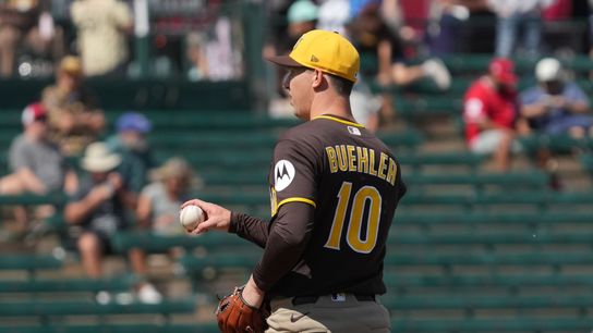 Padres Notebook: Walker Buehler shines versus Giants, Musgrove will open season on IL (San Diego Padres). Photo by Rick Scuteri-Imagn Images