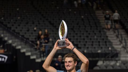 Brazil's Fonseca takes home title at MGM Slam   taken at T-Mobile Arena (Tennis). Photo by Courtesy RUSH Photos