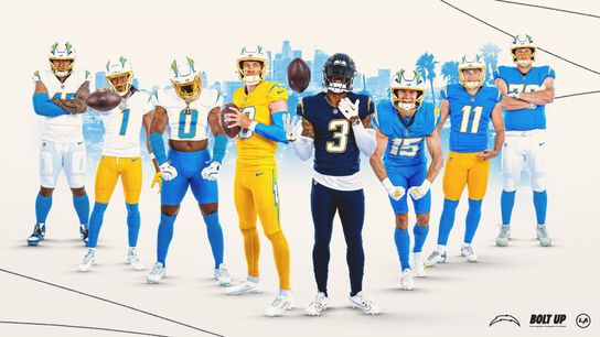 Chargers unveil throwback uniforms honoring San Diego era taken at The Bolt (Los Angeles Chargers)