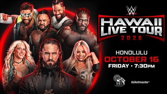 WWE expands long-awaited Hawaii return to two nights after strong ticket demand taken in Honolulu (wwe)