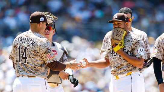 Padres drop rubber match to Mets in Sunday finale (San Diego Padres). Photo by David Frerker-Imagn Images