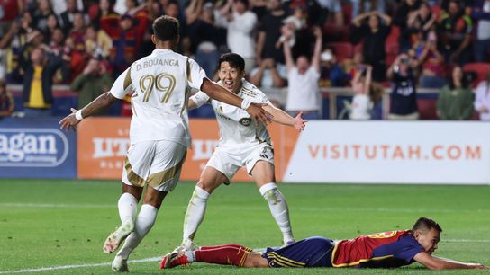 Bouanga sets LAFC scoring record as Son shines with hat trick in 4-1 win at Real Salt Lake taken at America First Field (LAFC)