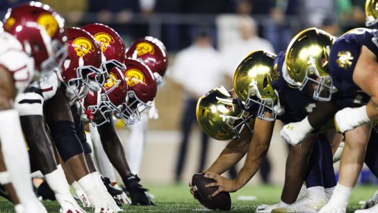 USC and Notre Dame renew historic rivalry with four-game series beginning in 2030 taken in Los Angeles (USC). Photo by Ric Tapia - The Sporting Tribune