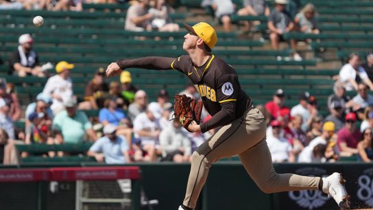 Padres Spring Training Notebook: Walker Buehler making strong case for last rotation spot (San Diego Padres). Photo by Rick Scuteri-Imagn Images