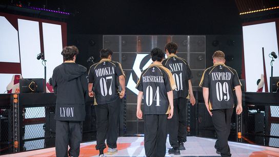 LYON and LOUD traded blowouts. LYON won more of them. taken at Riot Games Arena São Paulo. Photo by Cesar Galeao / Riot Games