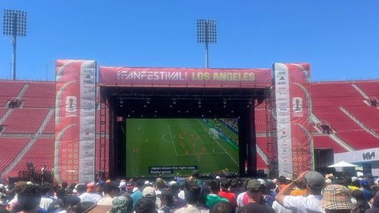 Germany dominates, Japan stuns and the Coliseum roars one last time taken at Los Angeles Memorial Coliseum (World Cup)