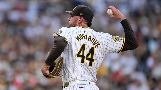 Padres Spring Training Notebook: Germán Márquez struggles; Musgrove day-to-day, Hoeing to miss 2026 (San Diego Padres). Photo by Denis Poroy-Imagn Images