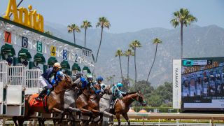 Grade 3 La Canada Stakes Highlights Santa Anita Card taken at Santa Anita Park (Horse Racing). Photo by Santa Anita Park