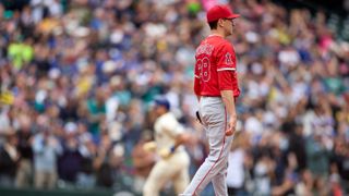 Hendricks matches career-worst outing as Mariners steamroll Angels to complete sweep taken at T-Mobile Park (Los Angeles Angels). Photo by John Froschauer-Imagn Images