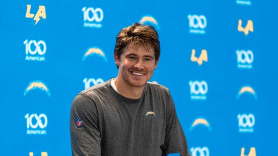 Justin Herbert sets the tone as Chargers open training camp with renewed expectations taken at The Bolt (Los Angeles Chargers). Photo by Jessica Cryderman - The Sporting Tribune