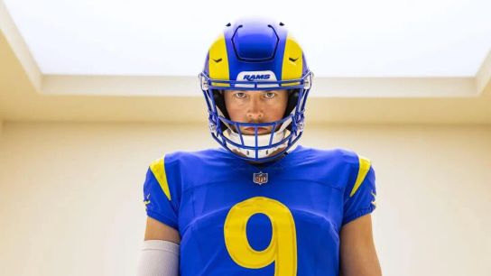 Rams unveil refined brand, uniform refresh ahead of 2026 season taken in Los Angeles (Los Angeles Rams). Photo by Los Angeles Rams